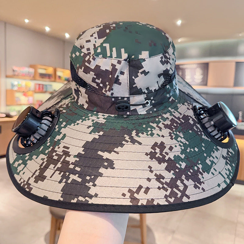 Solar Cap – Hut mit Solar-Ventilator Outdoor