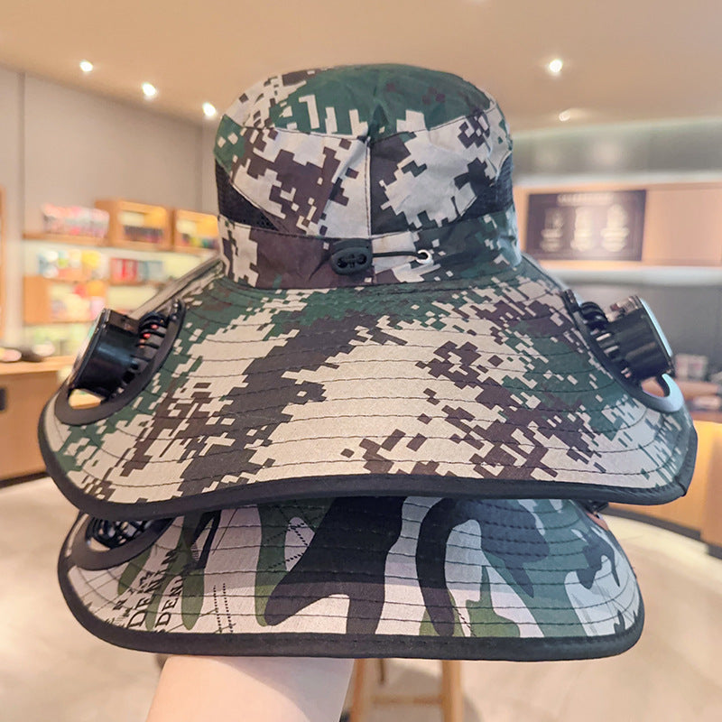 Solar Cap – Hut mit Solar-Ventilator Outdoor