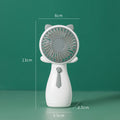 Fancy Fan – Mini Handventilator Geweih & Feder