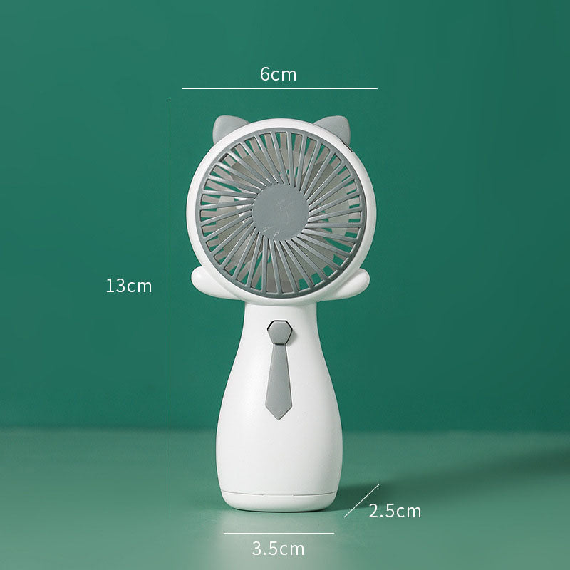 Fancy Fan – Mini Handventilator Geweih & Feder